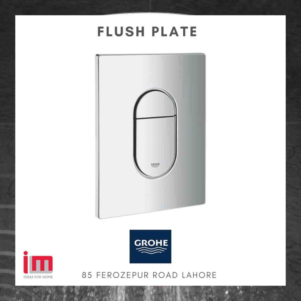 grohe flush plate